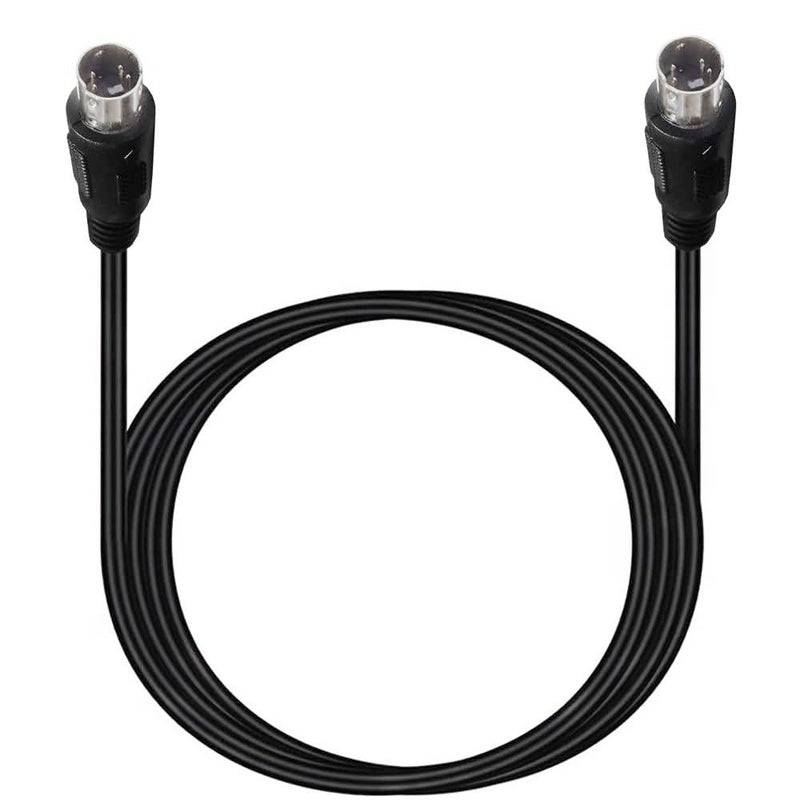 ZYAMY S-Video Cable 6 Feet Mini DIN 4 Pin S-Video Cable Male to Male Gold Plated 4 Pin S-Video Connector Support Video Transfer for TV, S-VHS, VCRs, DVD, Camcorders, Video Cards, 28AWG - Image 4